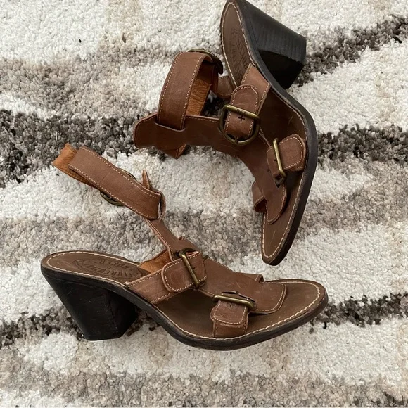 FIORENTINI + BAKERLeather Gladiator Sandals